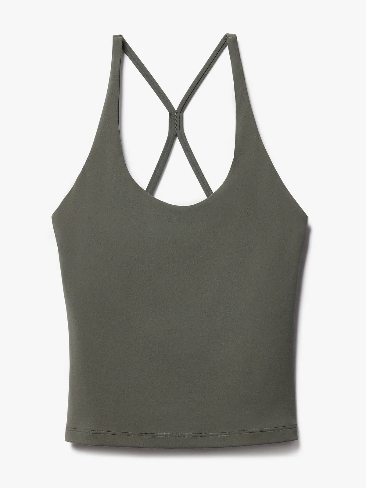Transcend Crossback Built-In Bra Tank