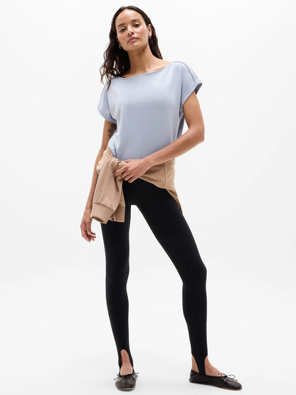 Seasoft Boat Neck Tee