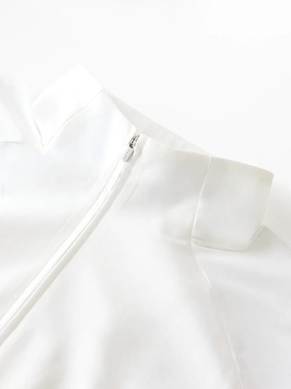 Featherweight Plissé Jacket