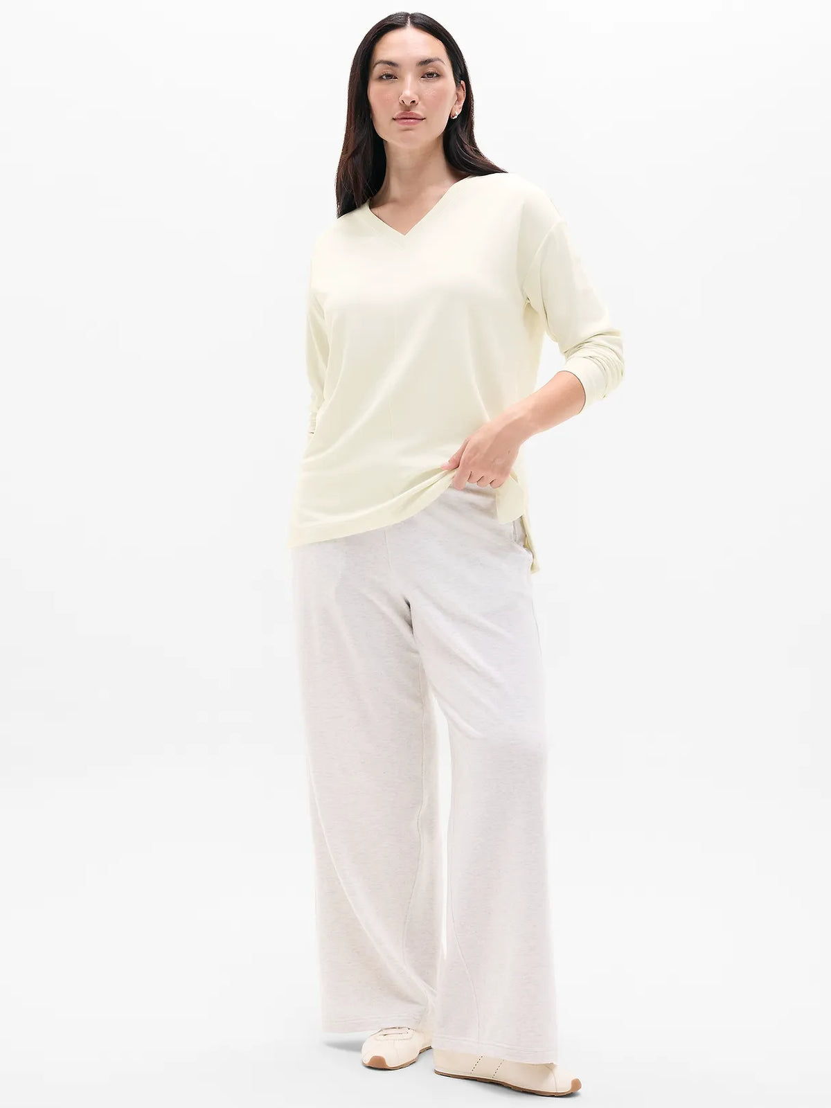 Seasoft V-Neck Sweatshirt