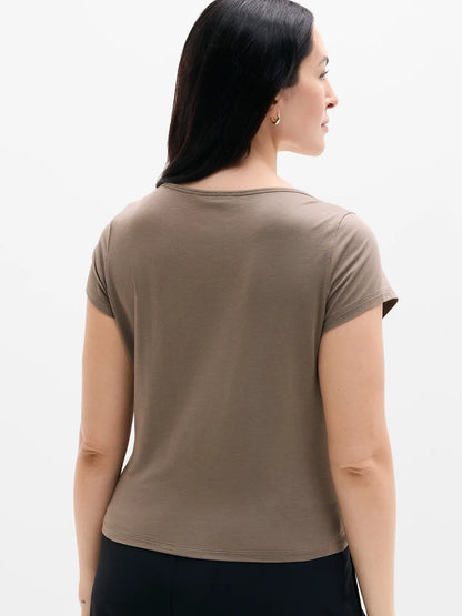 Foundation Cap Sleeve Tee