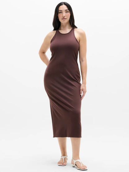 Signature Rib Maxi Dress