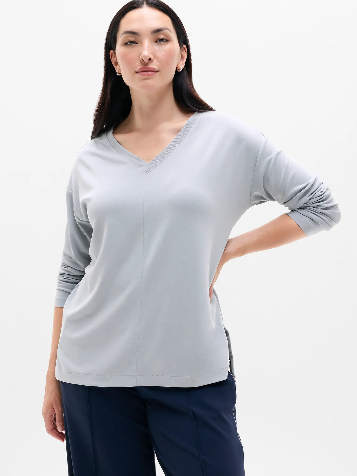Seasoft V-Neck Sweatshirt