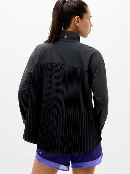 Featherweight Plissé Jacket