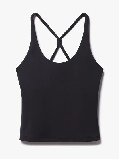 Transcend Crossback Built-In Bra Tank
