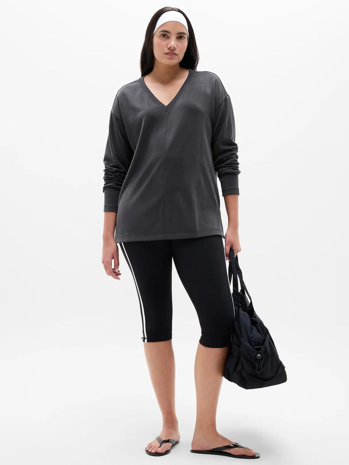 Seasoft V-Neck Sweatshirt