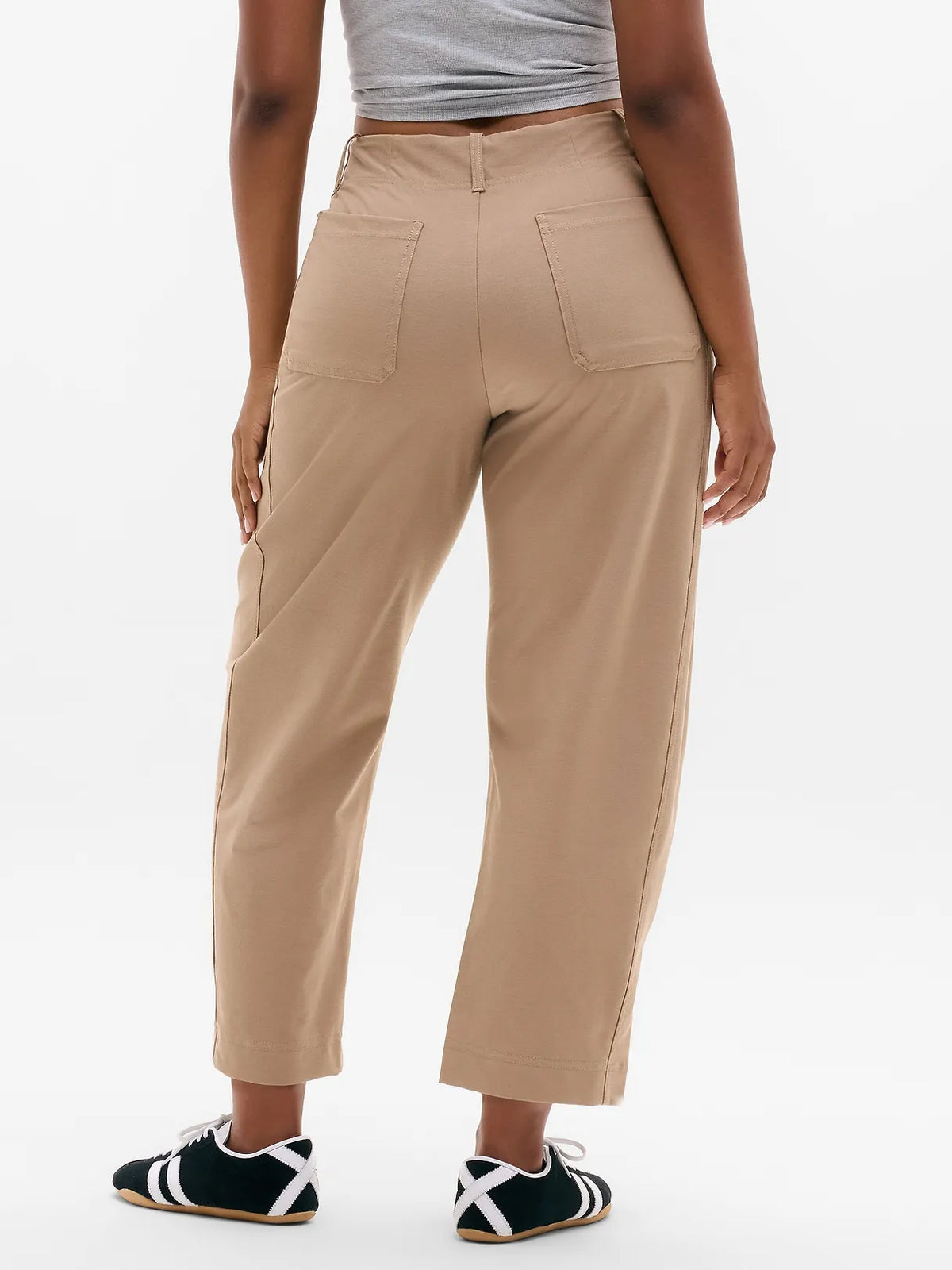 Skyline High Rise Barrel Leg Pant