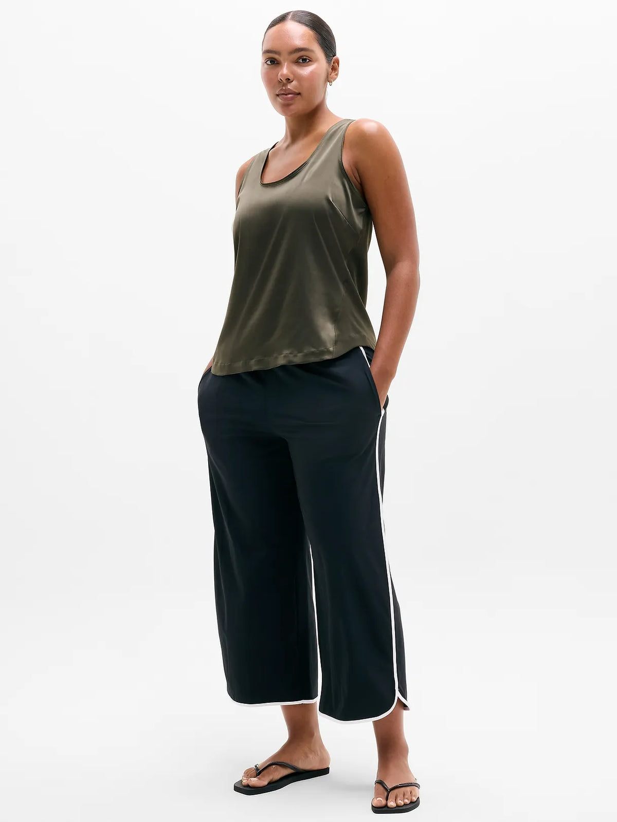Featherweight Satin Tank
