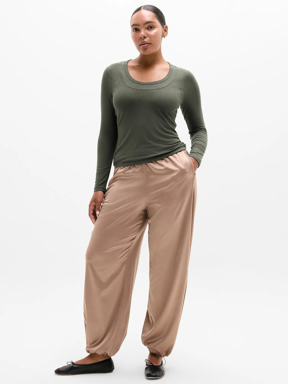 Perfect Rib Layered Top