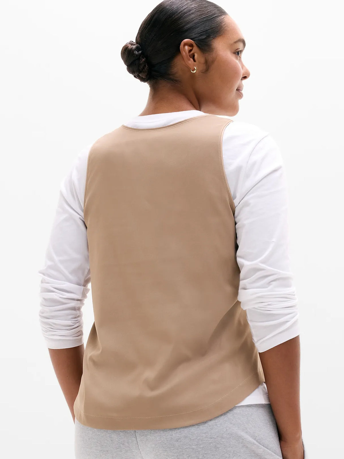 Featherweight Satin Tank