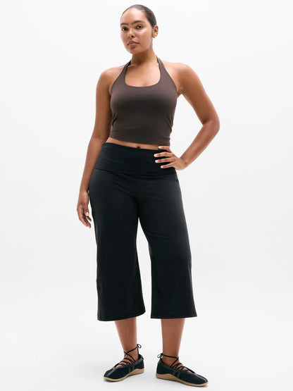 Eternity Rib Crop Wide Leg