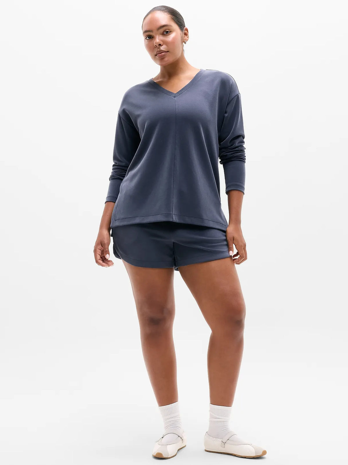Seasoft V-Neck Sweatshirt