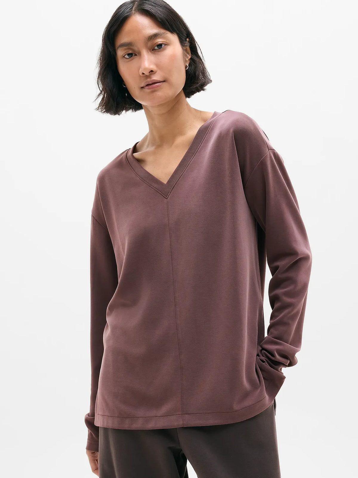 Seasoft V-Neck Sweatshirt