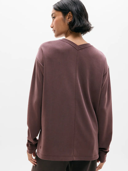 Seasoft V-Neck Sweatshirt