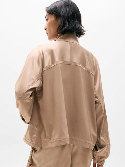 Featherweight Satin Jacket