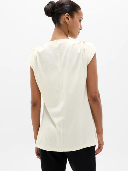 Favorite Cotton Cinched Tee