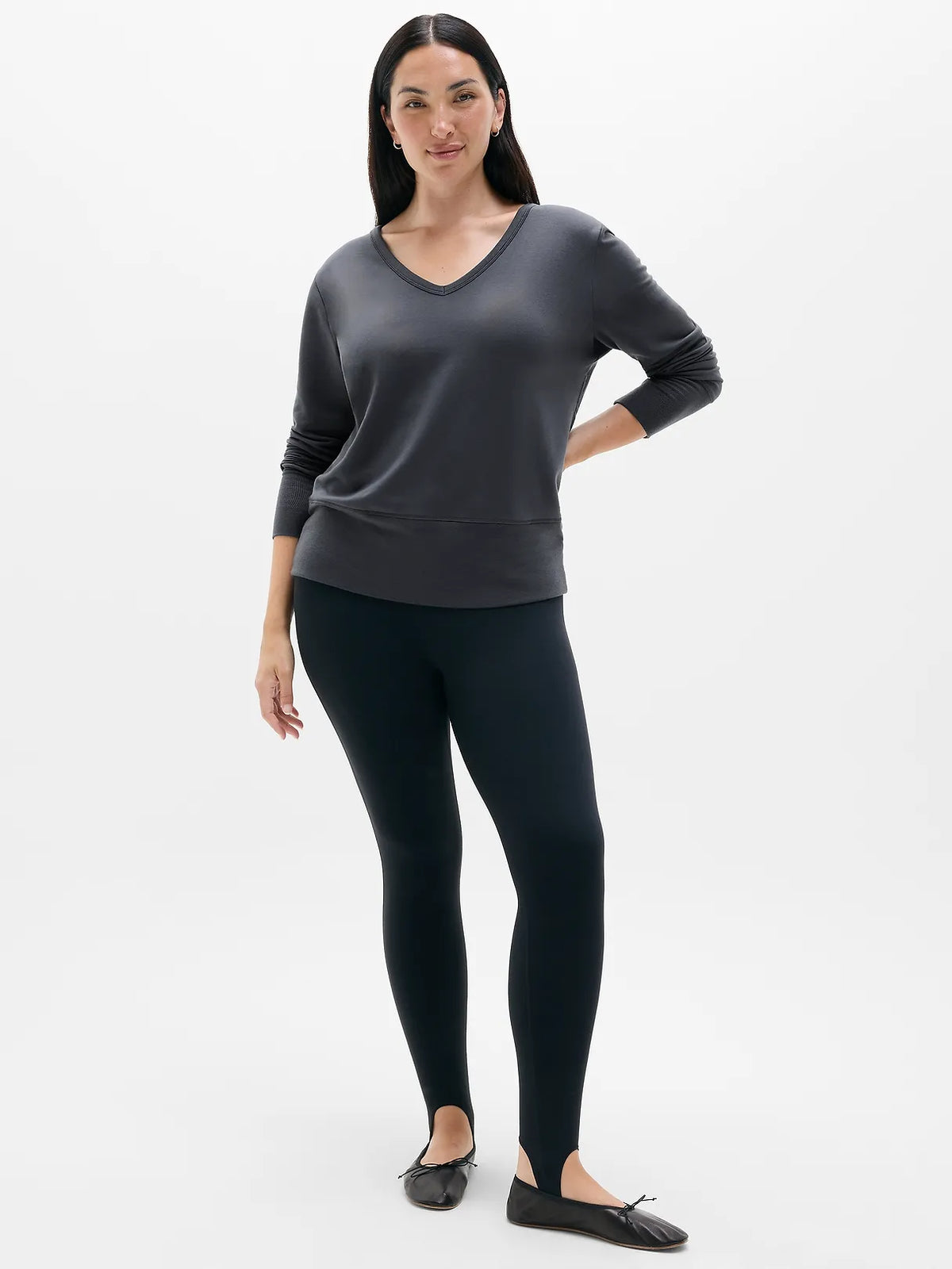 Coaster Luxe V-Neck Sweatshirt