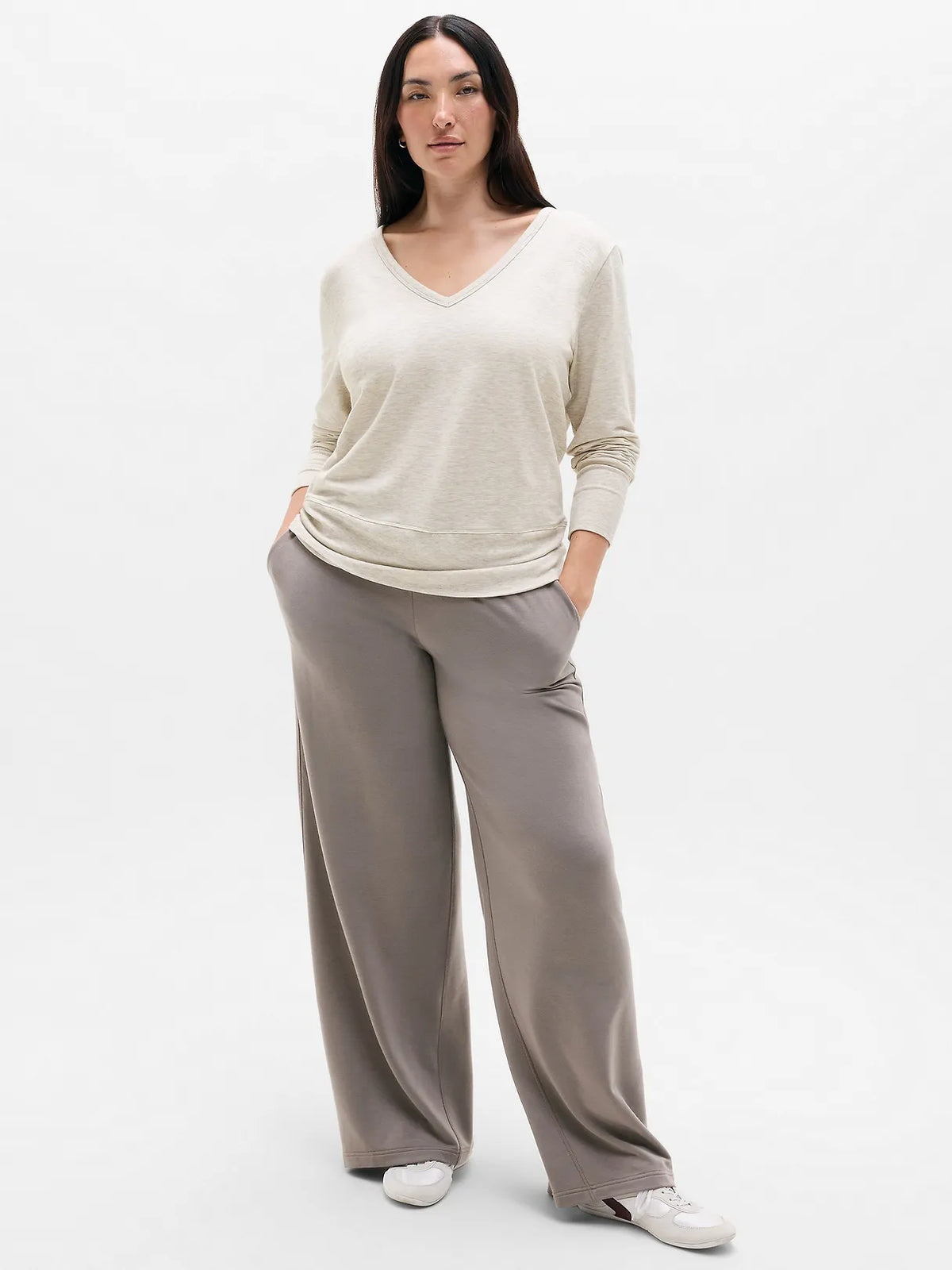 Coaster Luxe V-Neck Sweatshirt