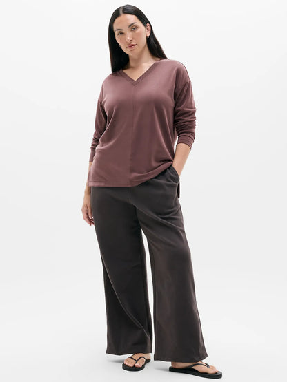 Seasoft V-Neck Sweatshirt
