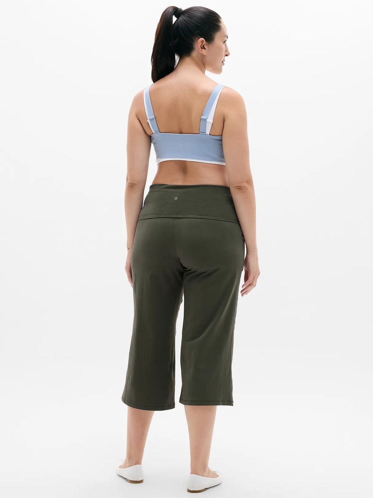Eternity Rib Crop Wide Leg