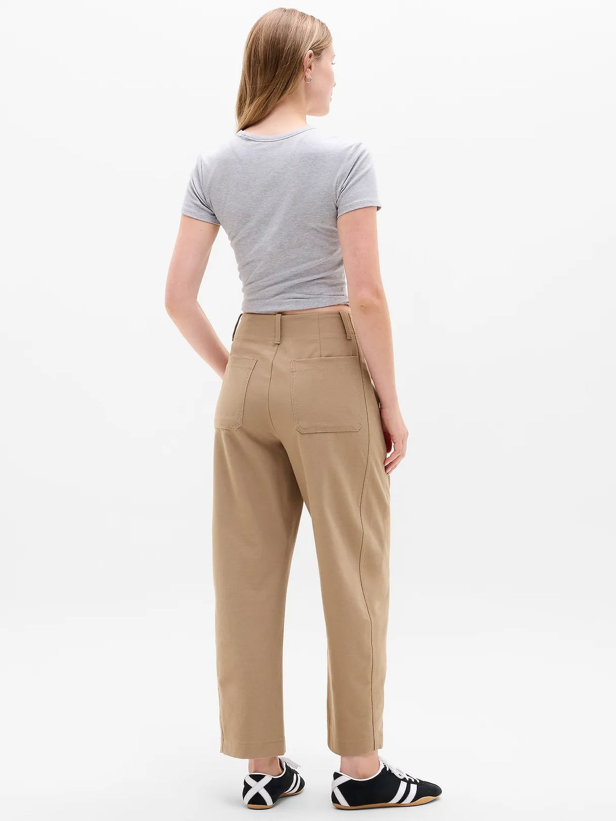 Skyline High Rise Barrel Leg Pant