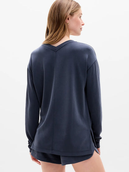 Seasoft V-Neck Sweatshirt
