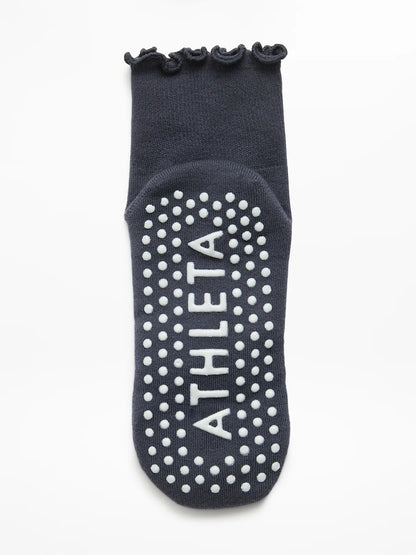 Ruffle Grip Sock