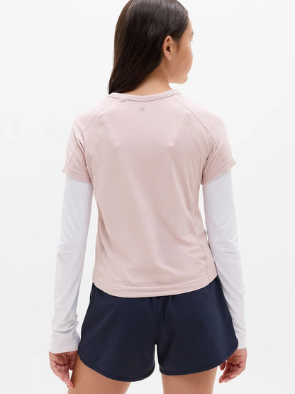 Athleta Girl Power Up Sport Length Tee