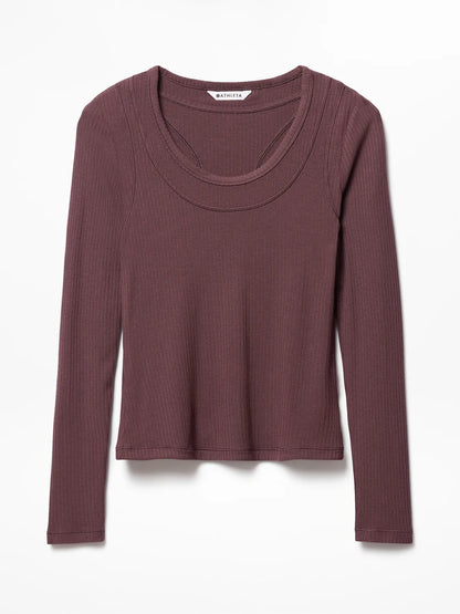 Perfect Rib Layered Top