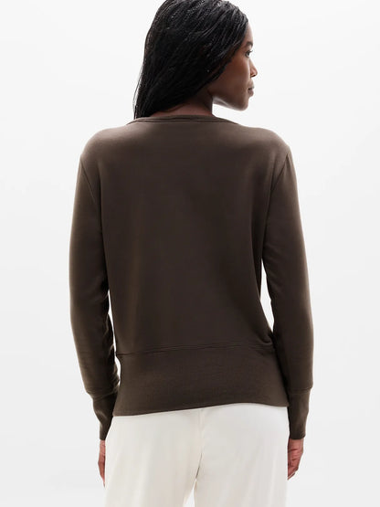 Coaster Luxe V-Neck Sweatshirt