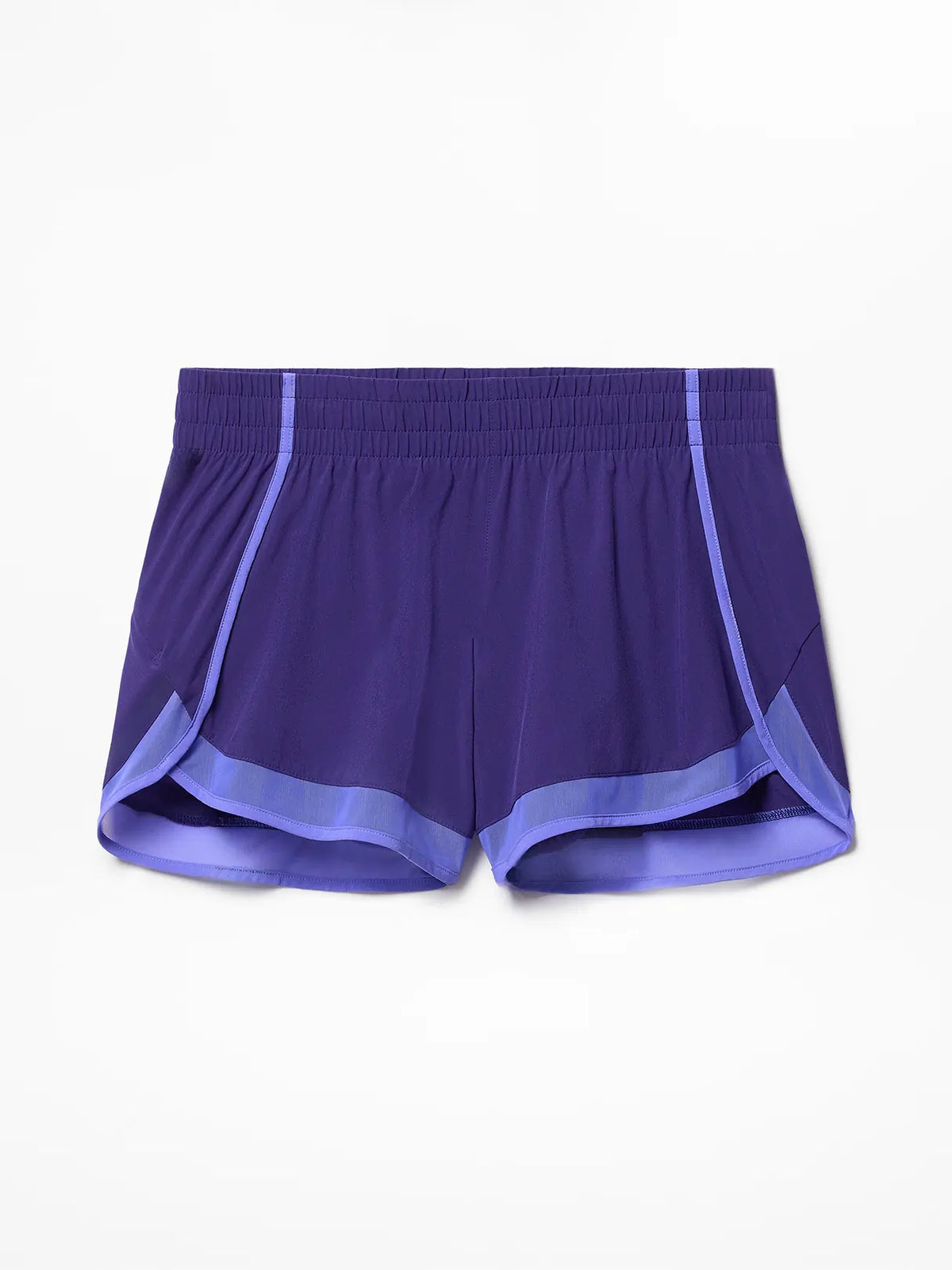 Mesh Racer Run Mid Rise 4" Short