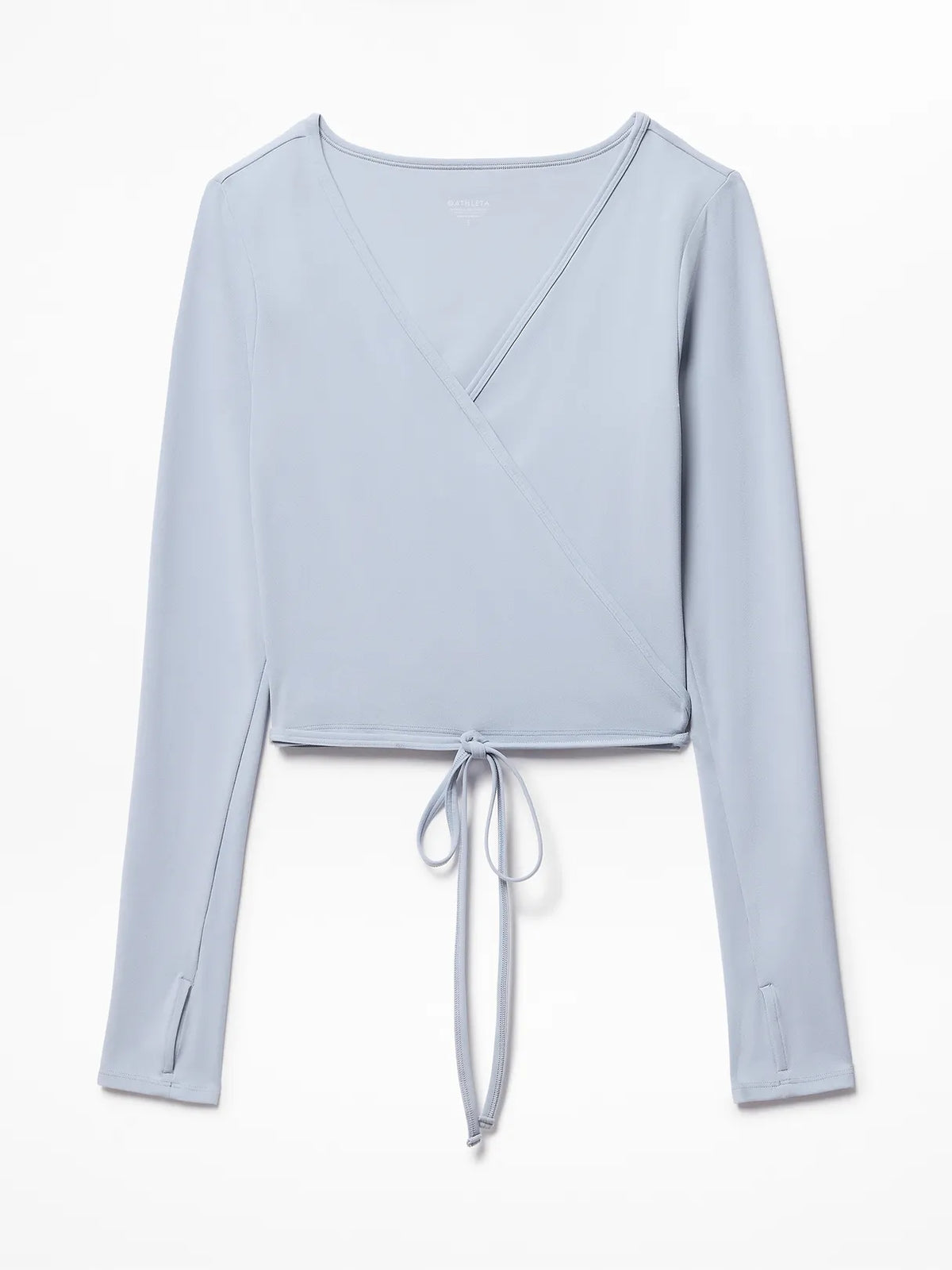 Transcend Wrap Crop Top