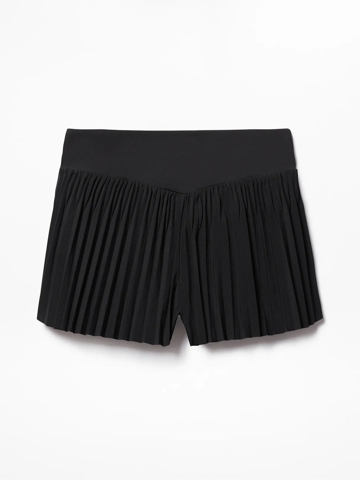 Featherweight Plissé Run Short