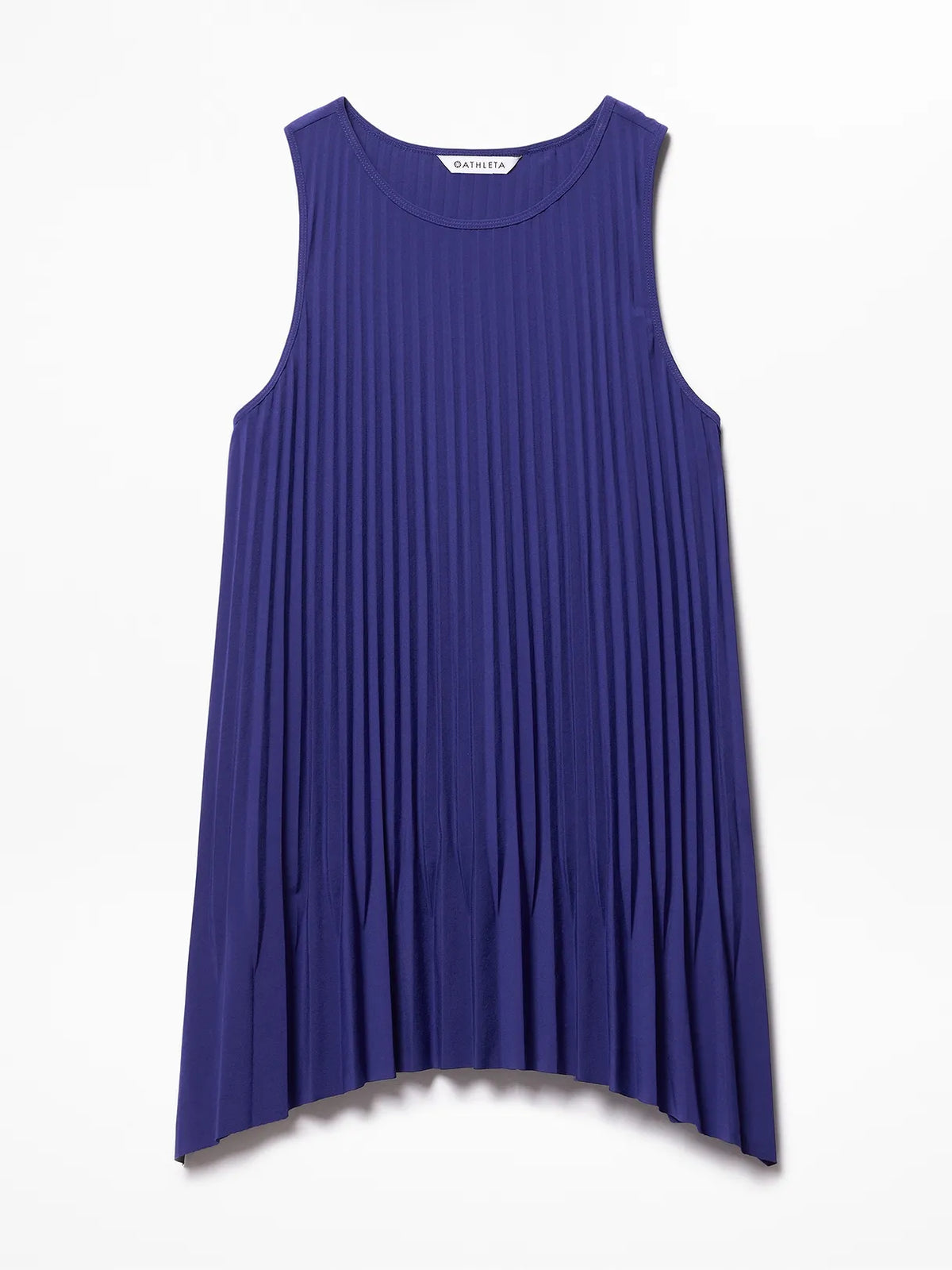 Featherweight Plissé Tank
