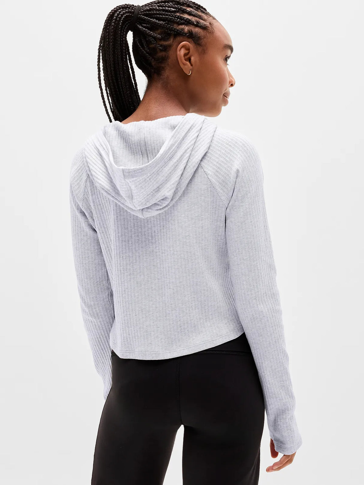 Athleta Girl Right Moves Layering Hoodie