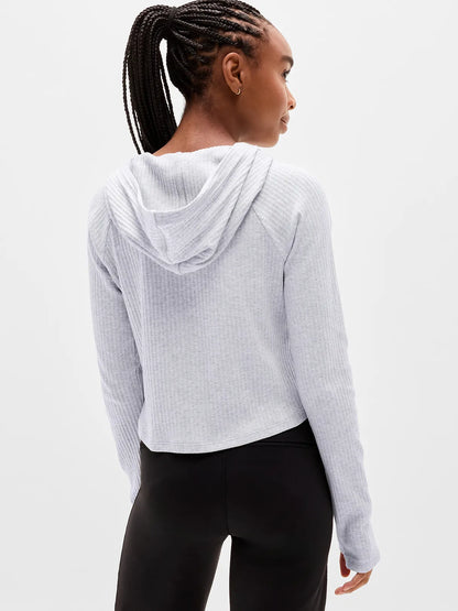 Athleta Girl Right Moves Layering Hoodie