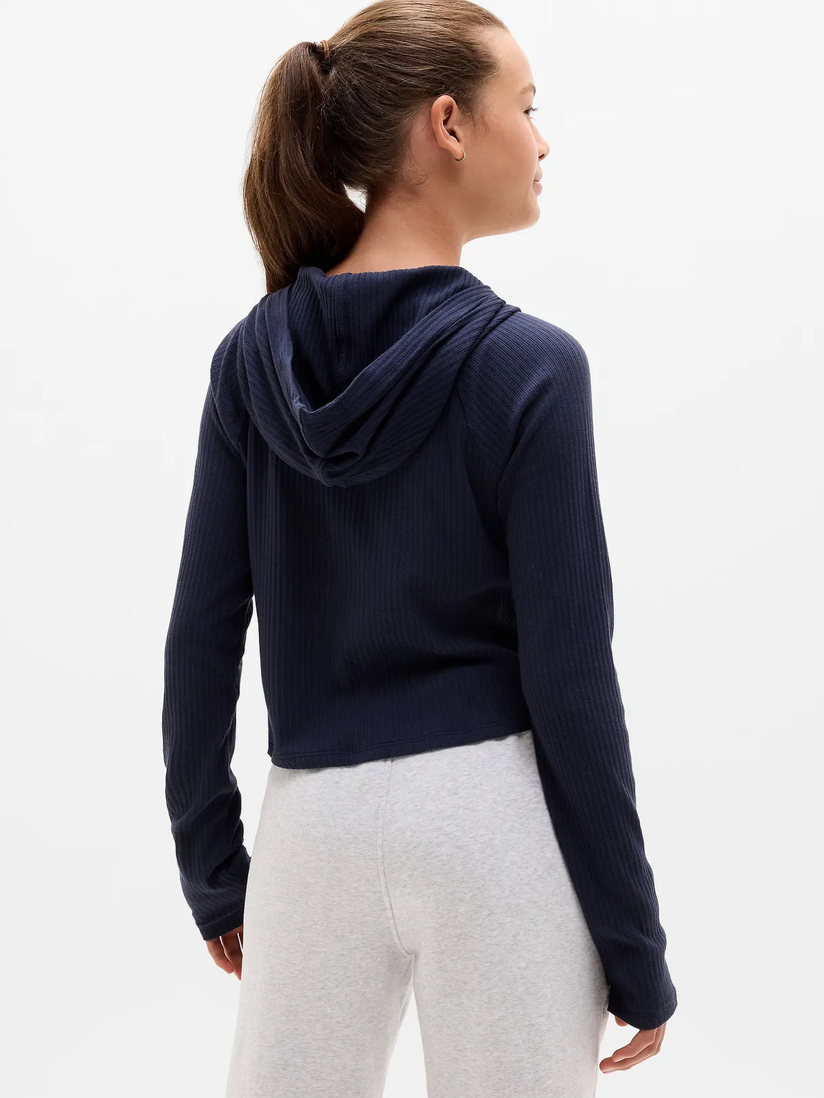 Athleta Girl Right Moves Layering Hoodie