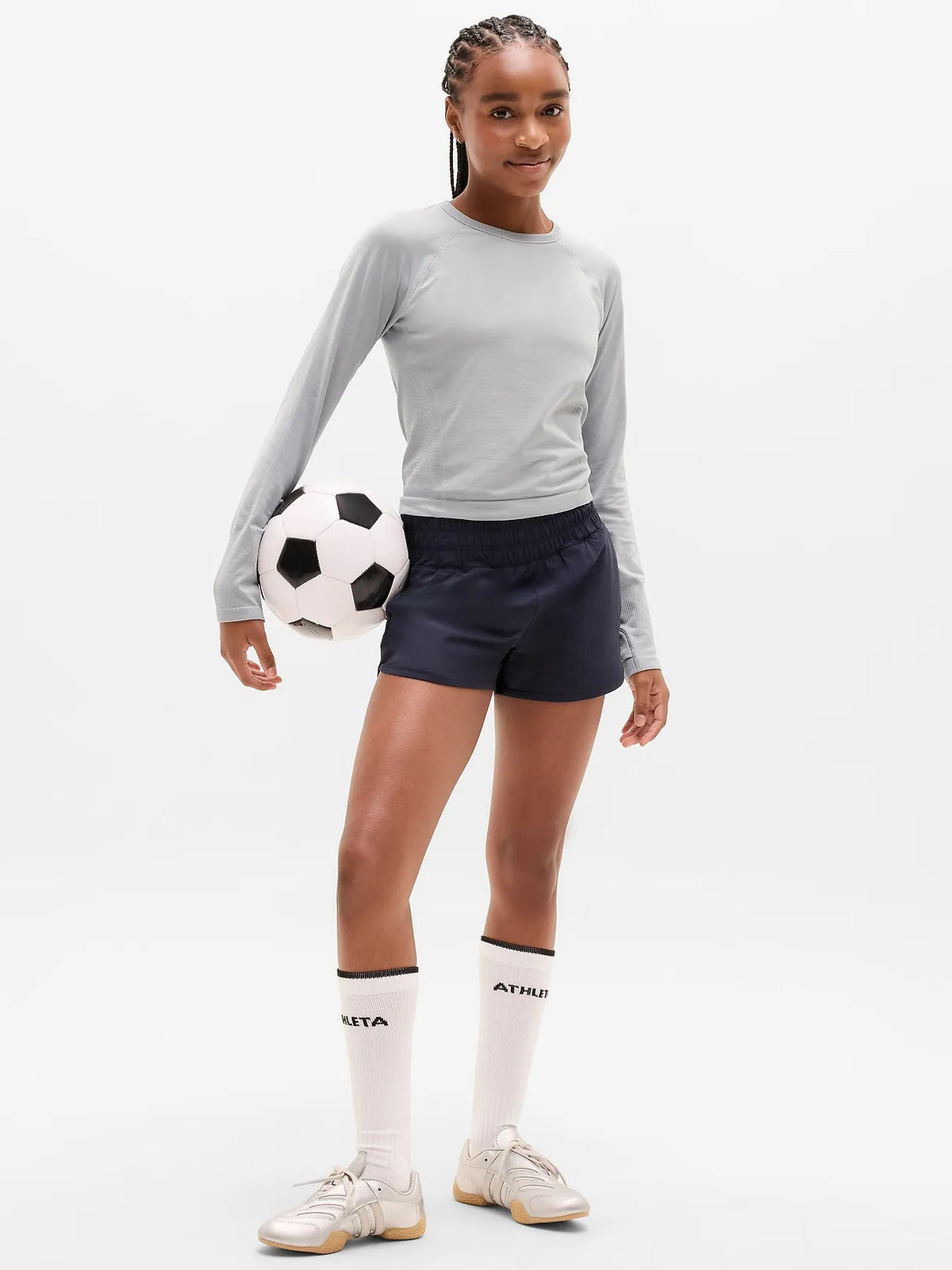 Athleta Girl Power Up Sport Length Top