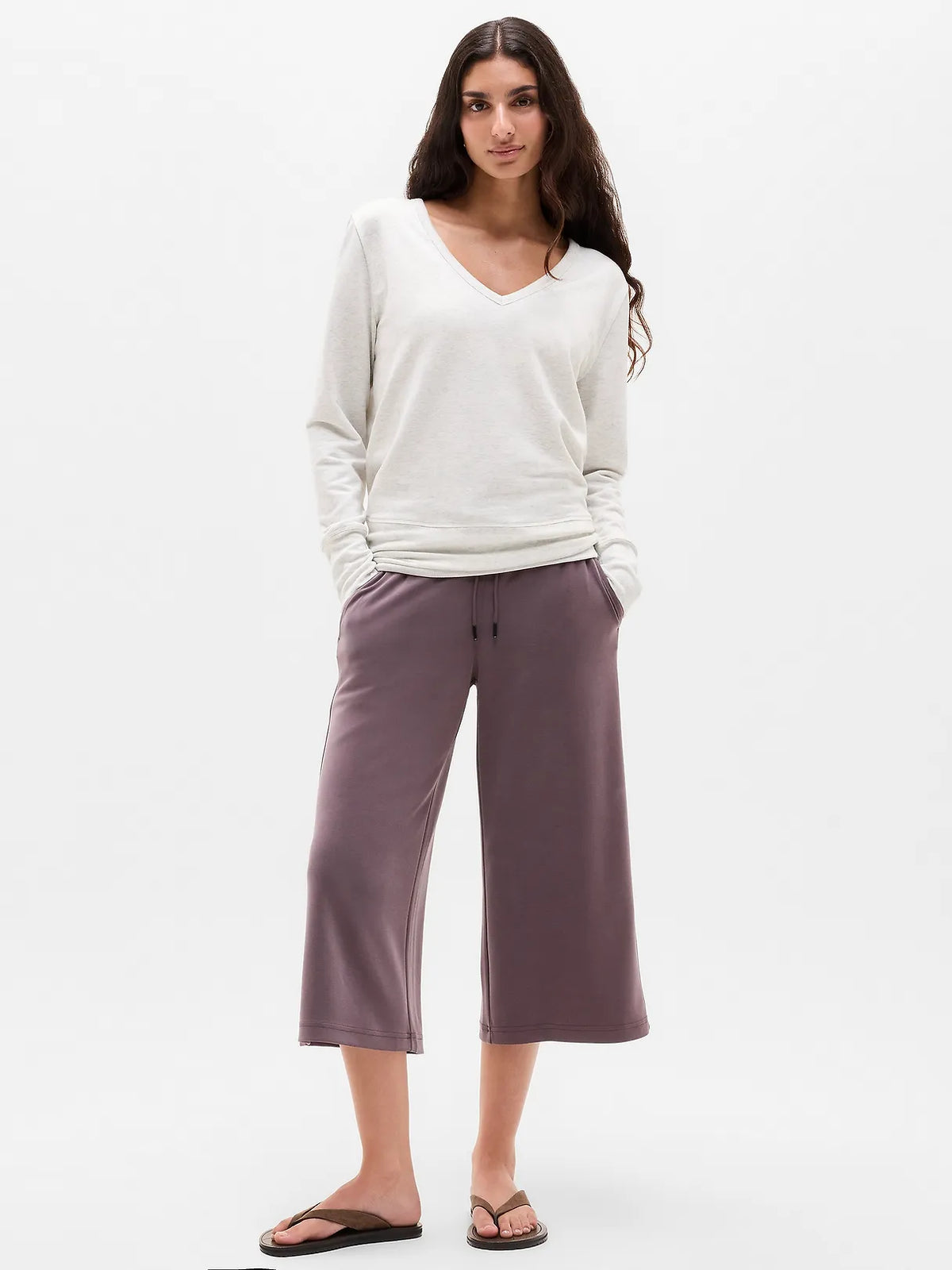 Coaster Luxe V-Neck Sweatshirt