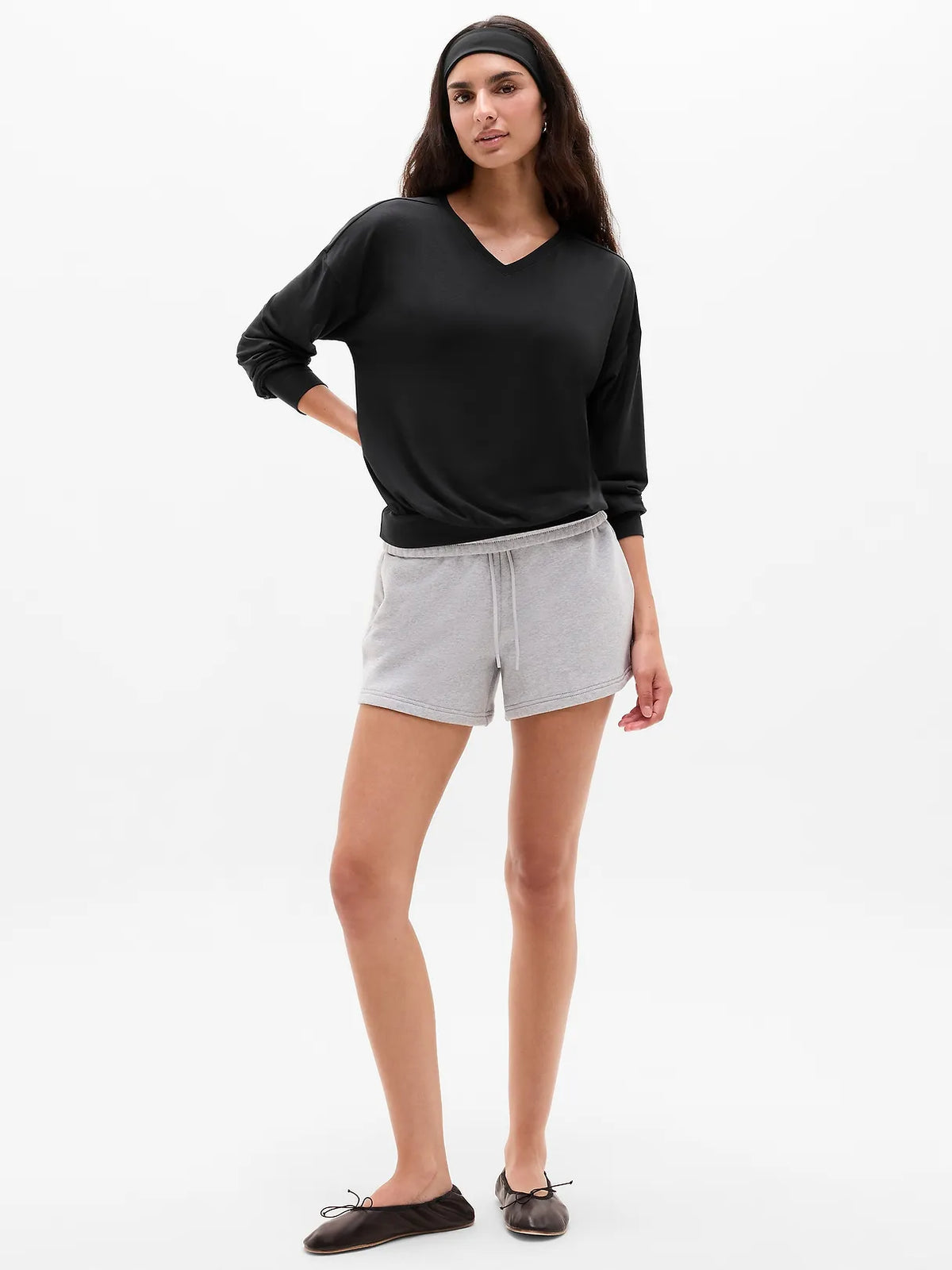 Move With Ease V-Neck Top