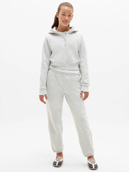 Athleta Girl All Day Half Zip Hoodie