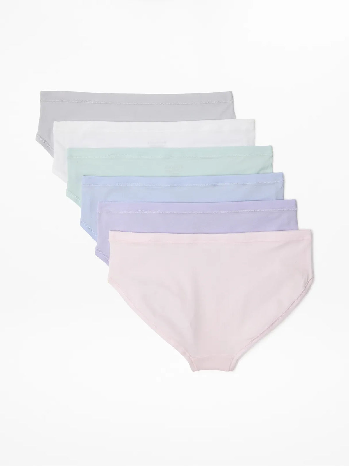 Athleta Girl Right Moves Cotton Bikini Underwear 6-Pack