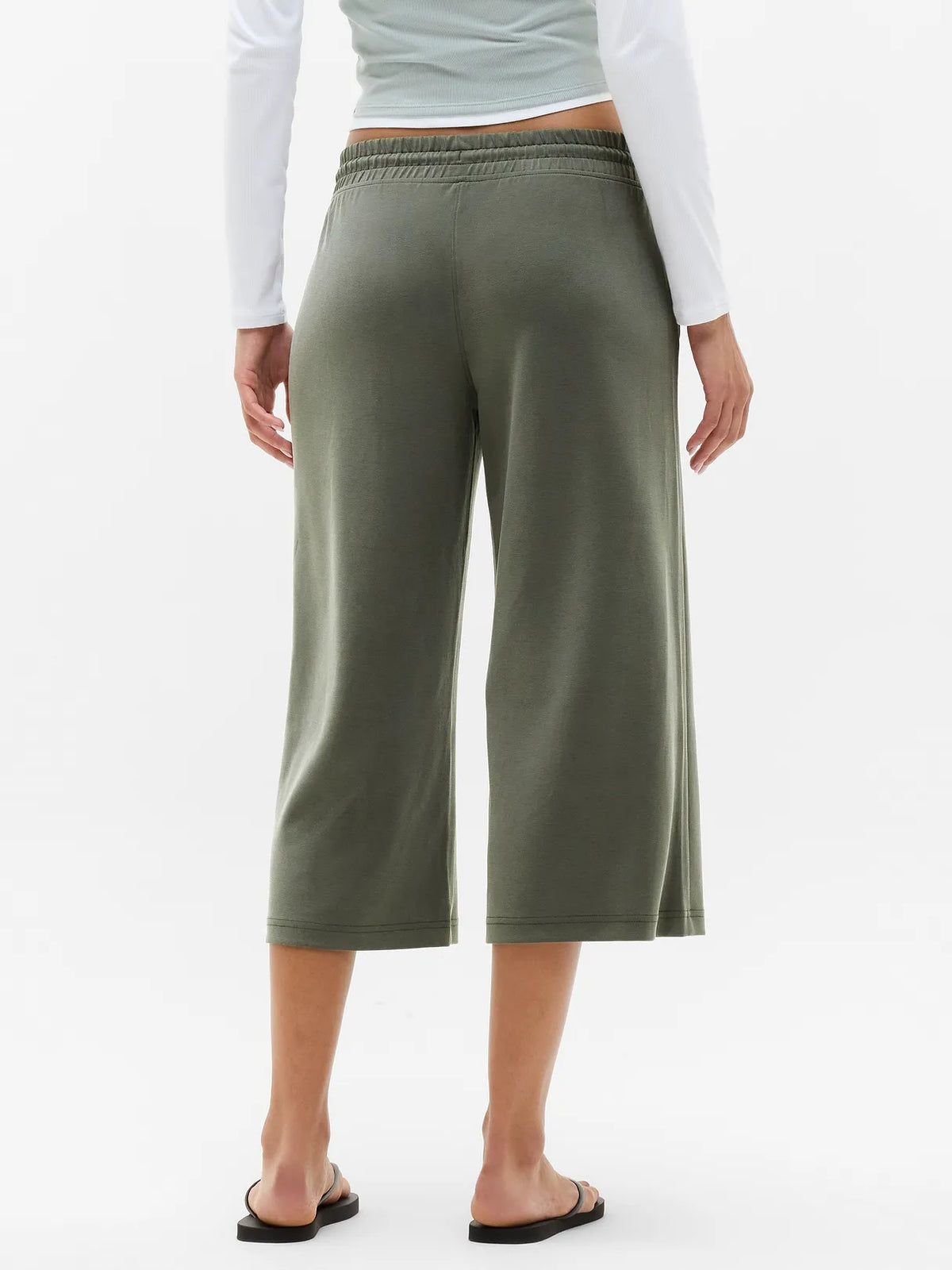 Seasoft Wide Crop Pant