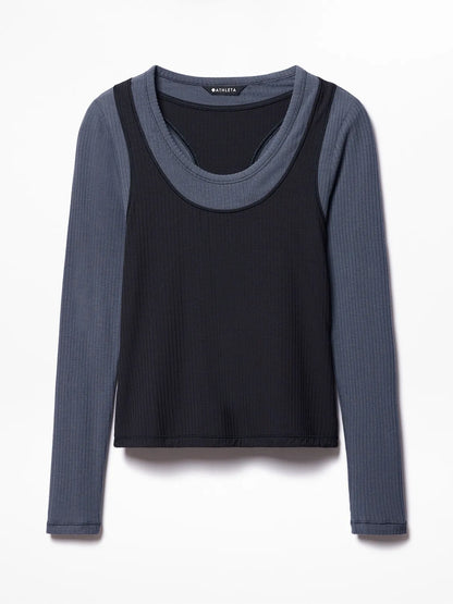 Perfect Rib Layered Top
