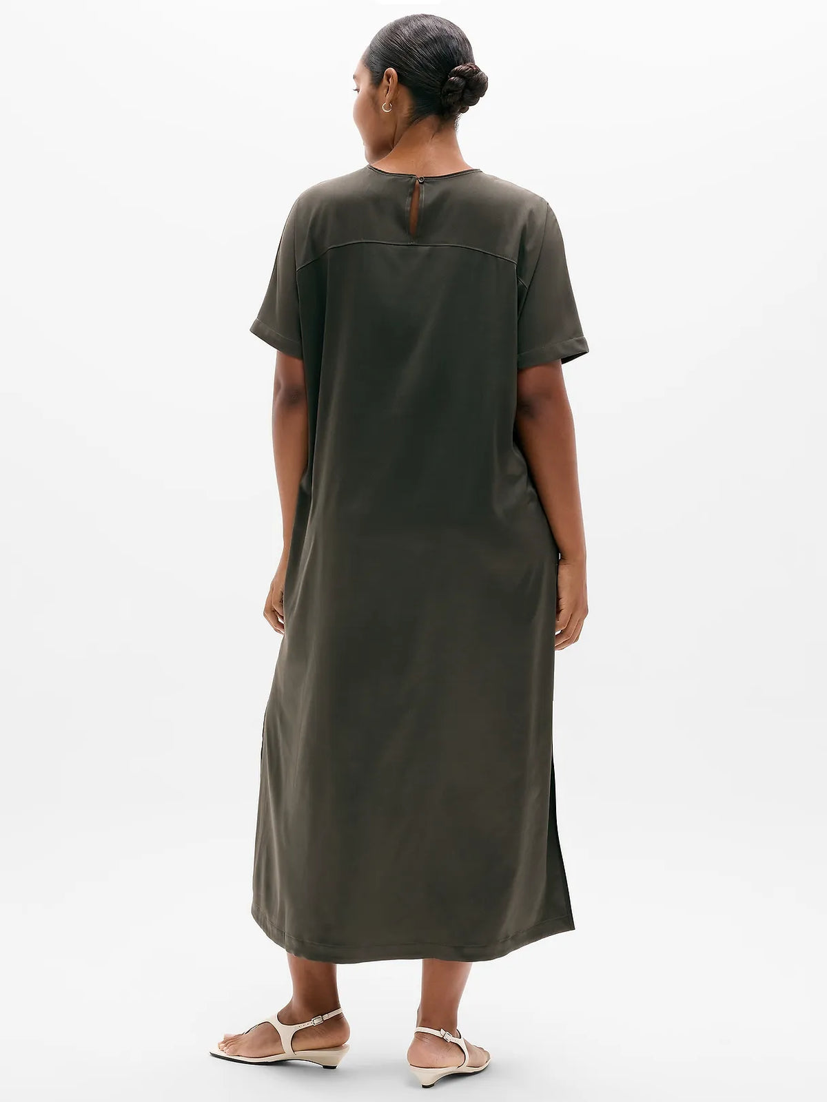 Featherweight Satin Dress