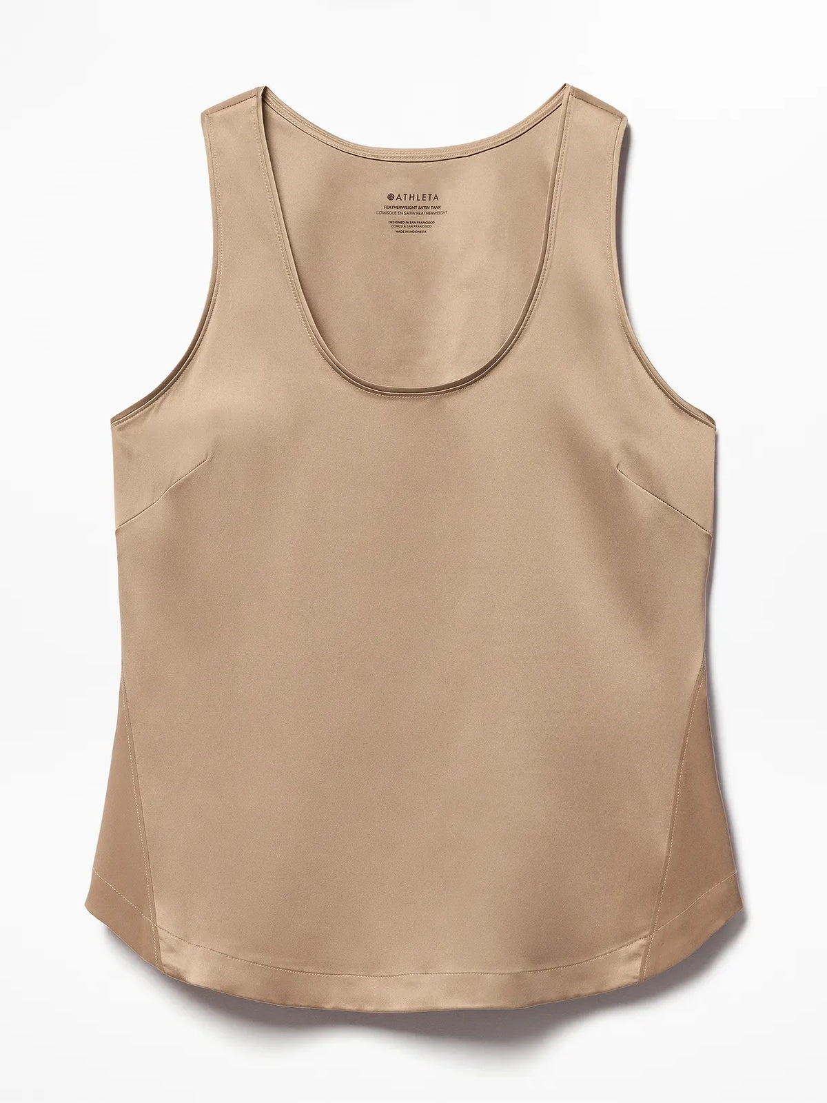 Featherweight Satin Tank