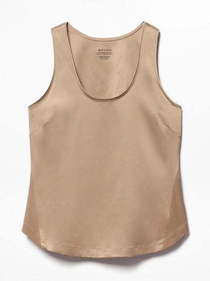Featherweight Satin Tank