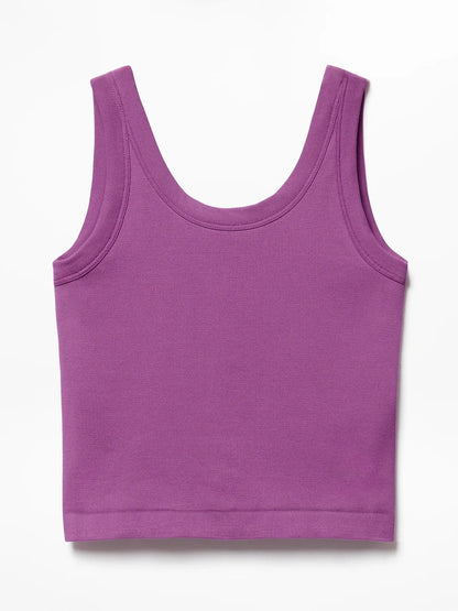 Athleta Girl Rise Above Rib Scoop Tank