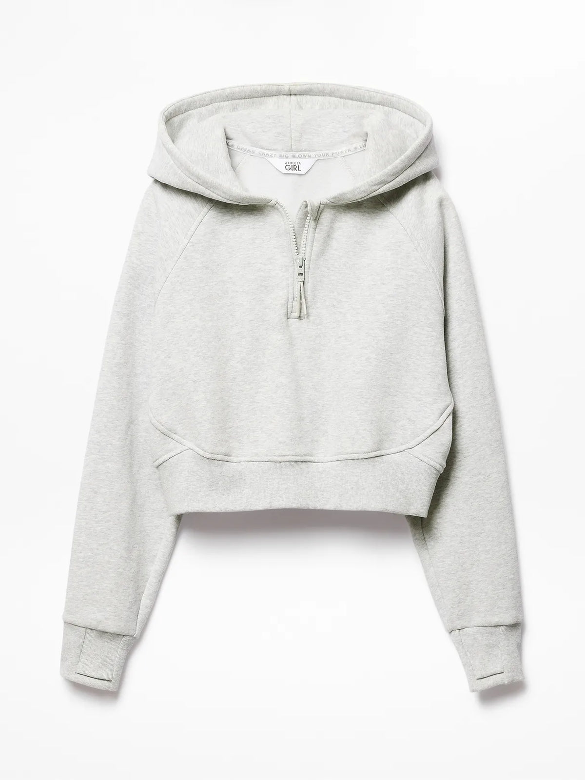 Athleta Girl All Day Half Zip Hoodie