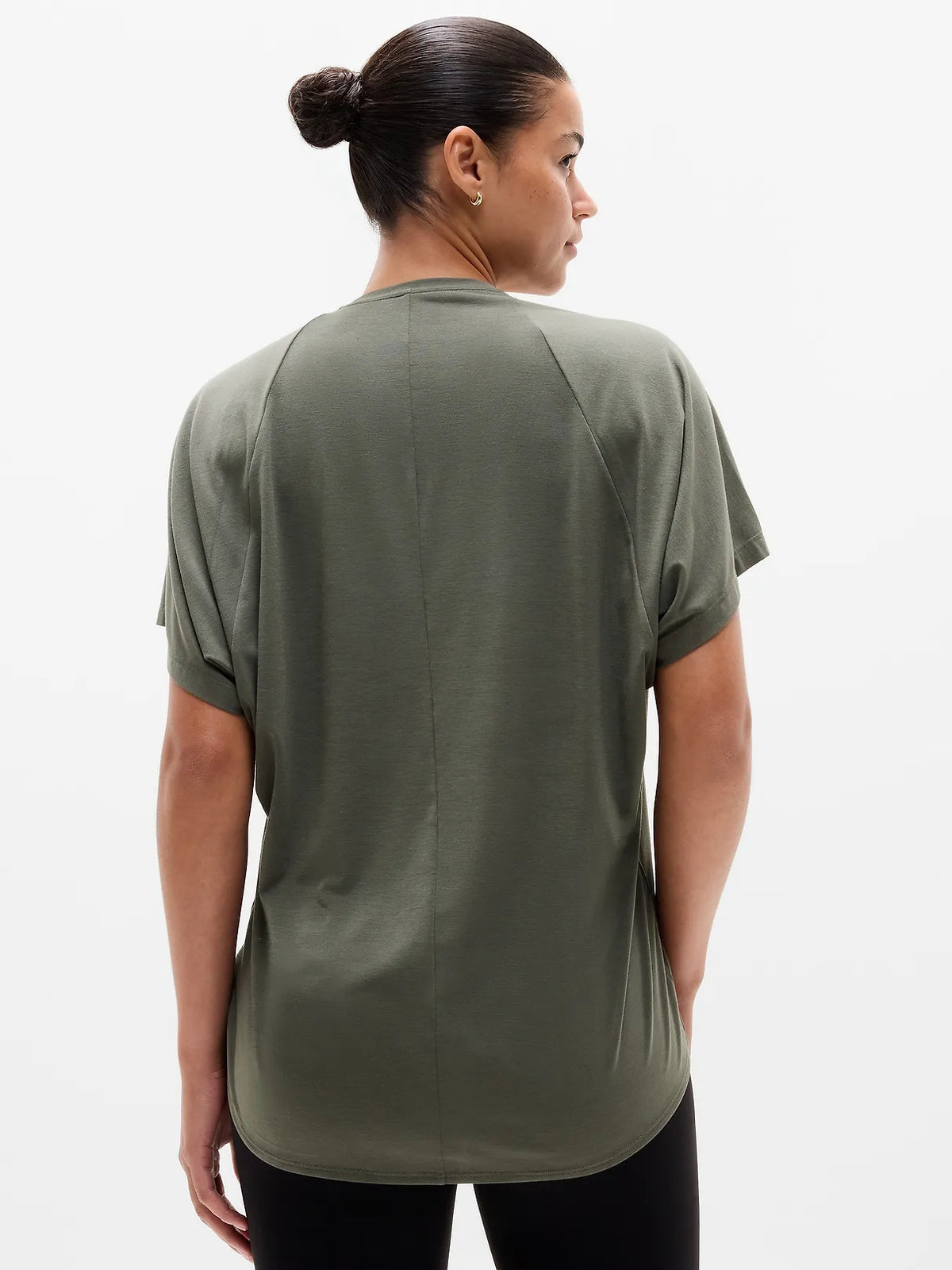 Move With Ease Draped Tee